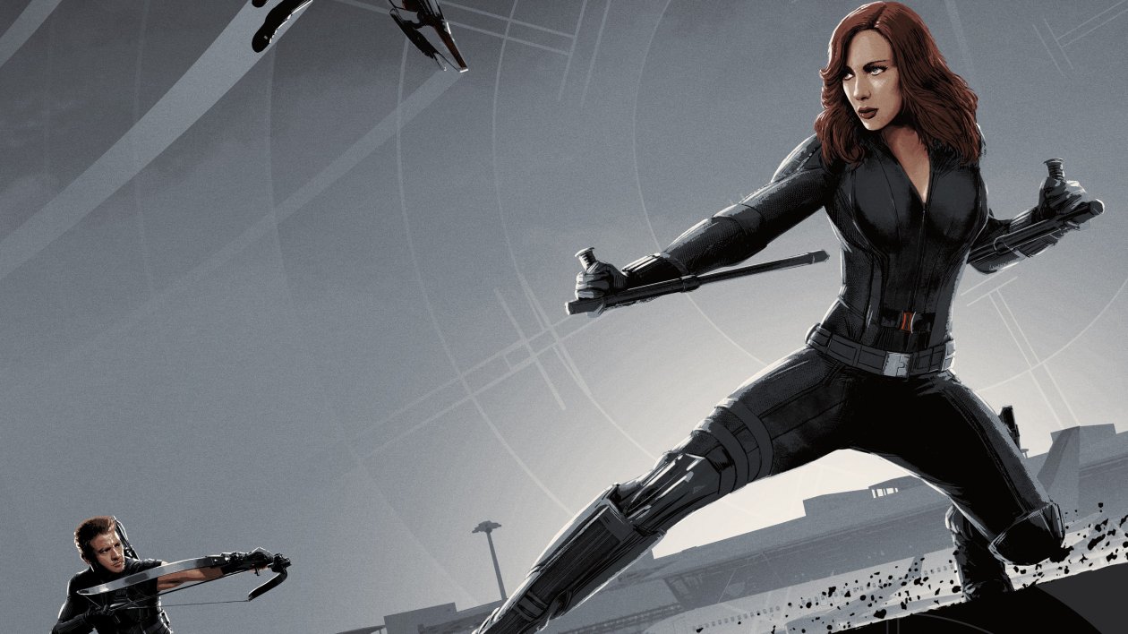 Black Widow Poster Art