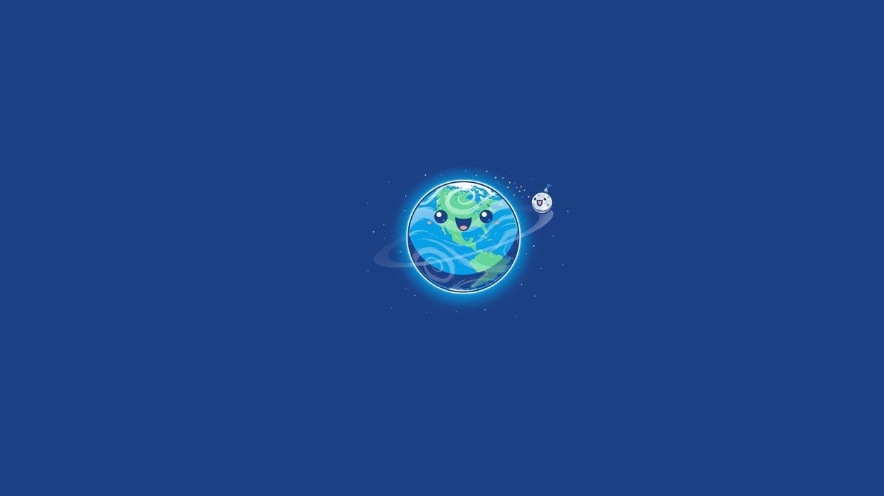 Space Moon Minimalism