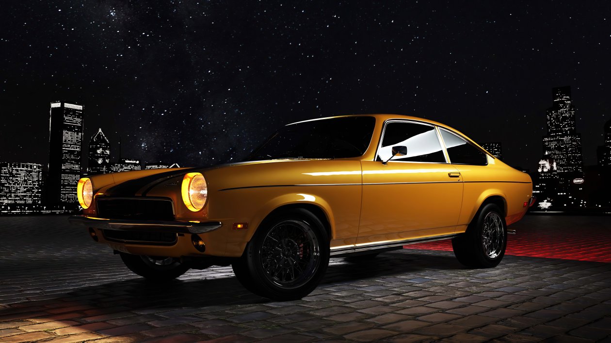 1971 Chevrolet Vega Hatchback 4k
