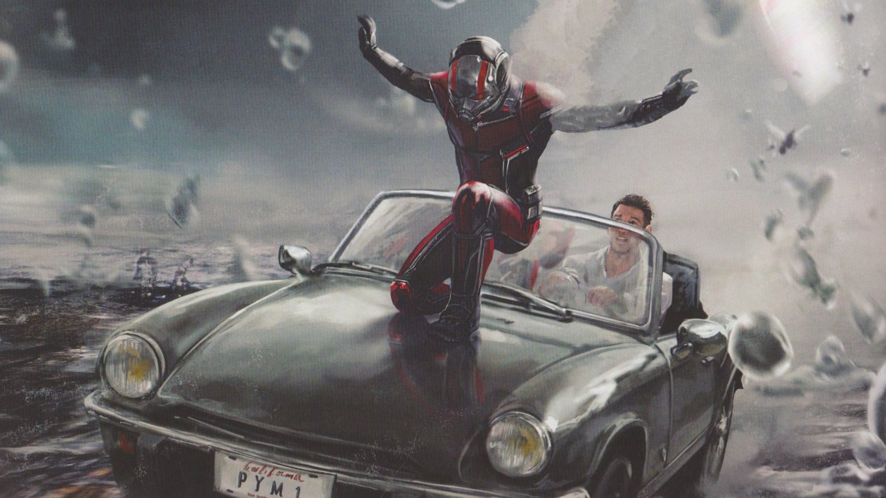 Ant Man And The Wasp Movie Keyframe Art