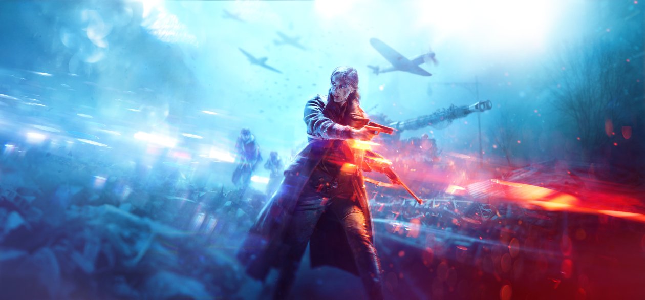 Battlefield V Warrior Girl 4k