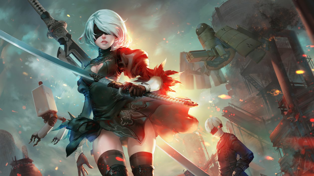 Nier Automata Fan Arts 4k
