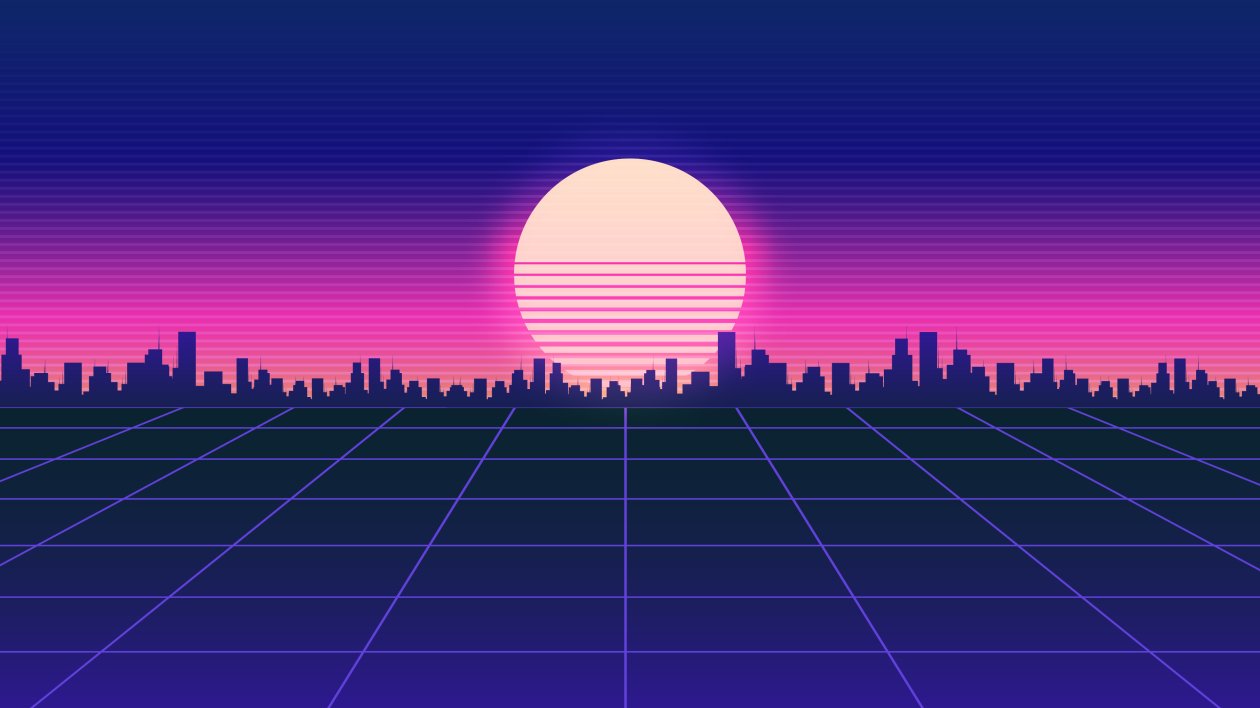 Retrowave Road 4k