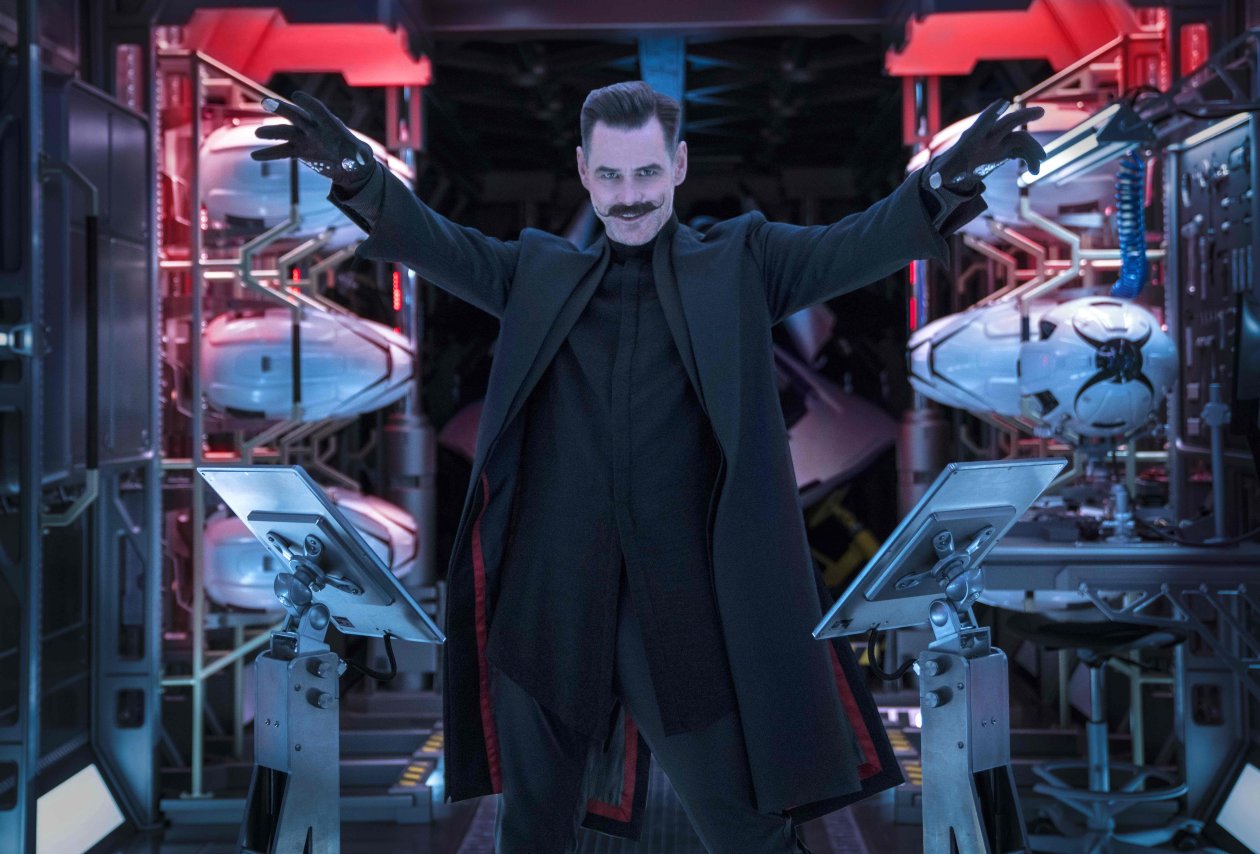 Jim Carrey In Sonic The Hedgehog 2019