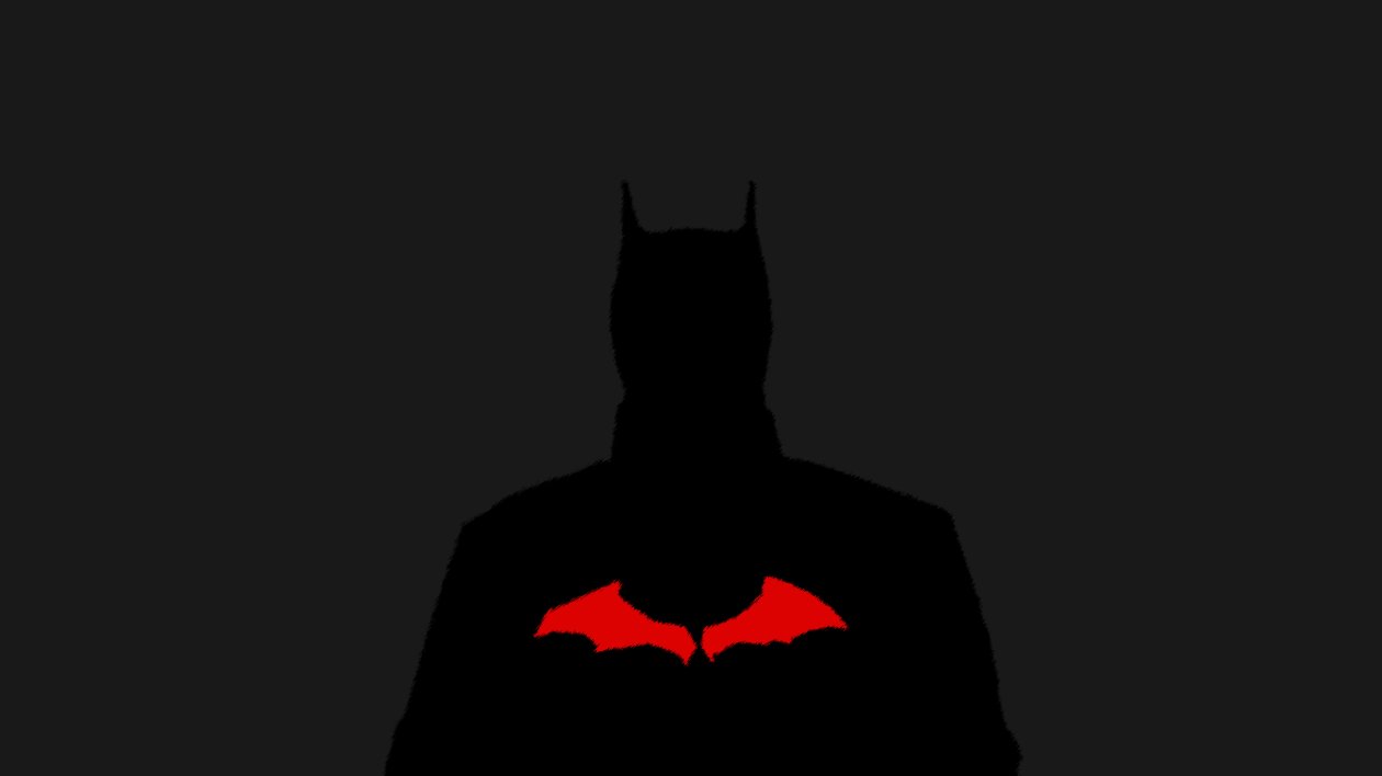 The Batman Minimal Dark 5k