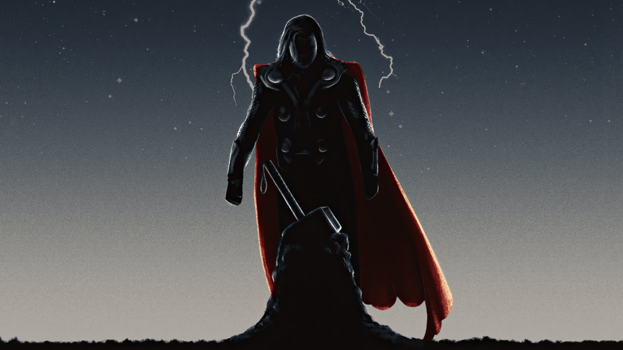 Thor Picking Up Mjolnir
