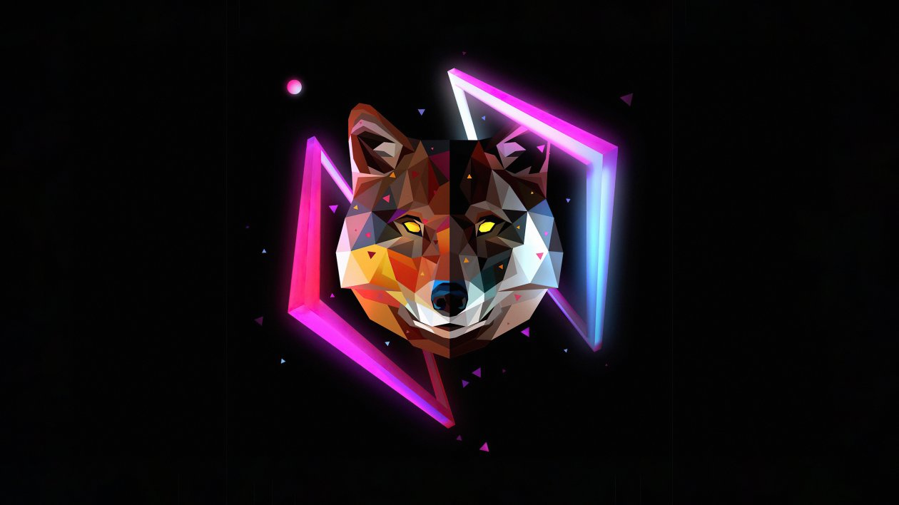Wolf Minimal Justin Maller 4k