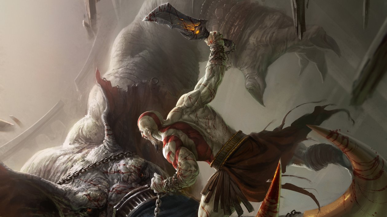 Kratos God Of War Ascension 5k
