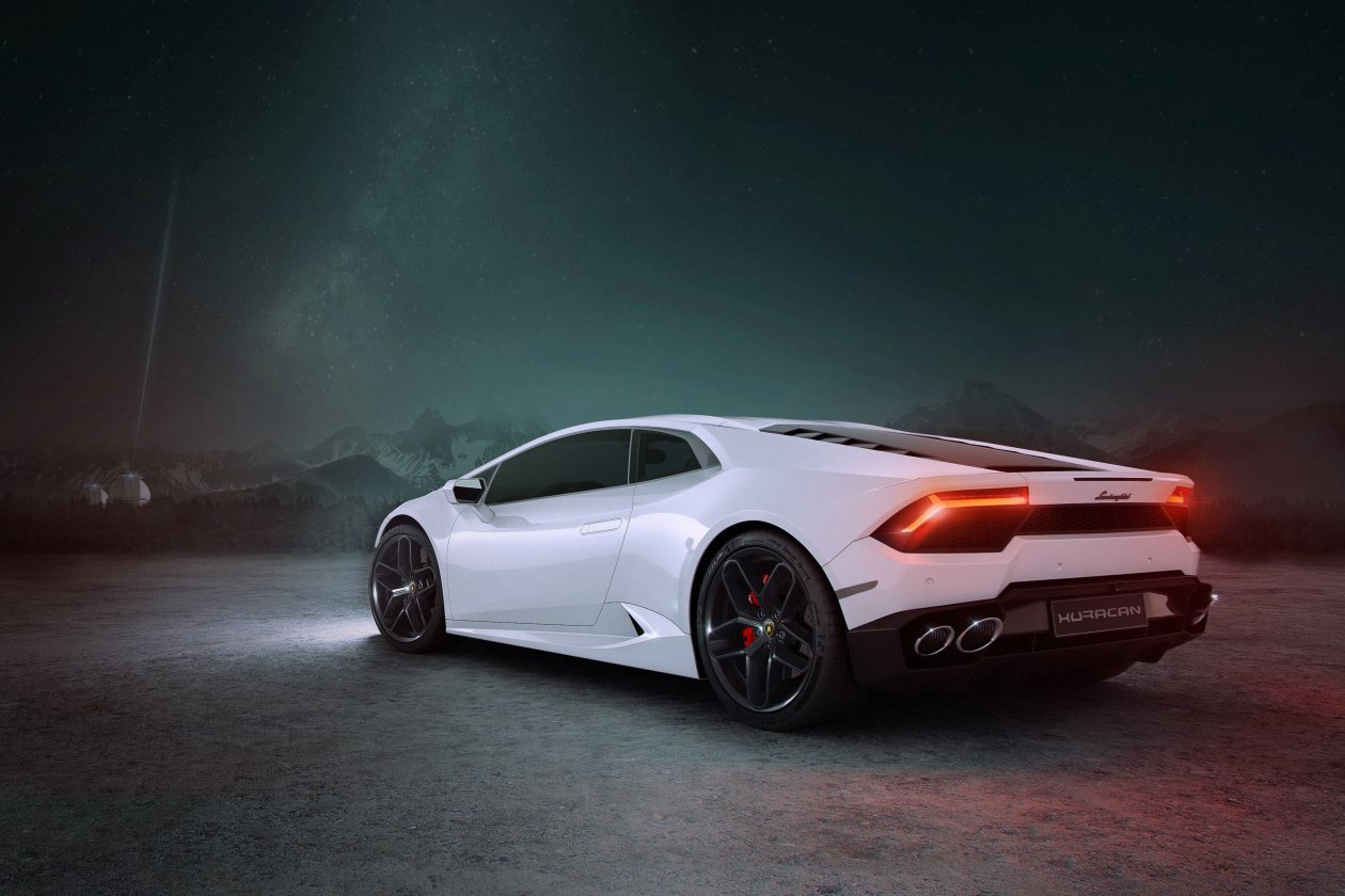 Lamborghini Huracan CGI 4k
