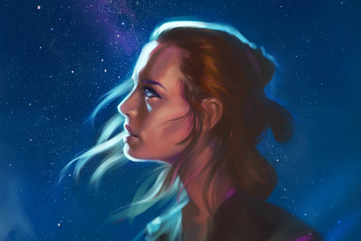 Rey Star Wars Fan Artwork