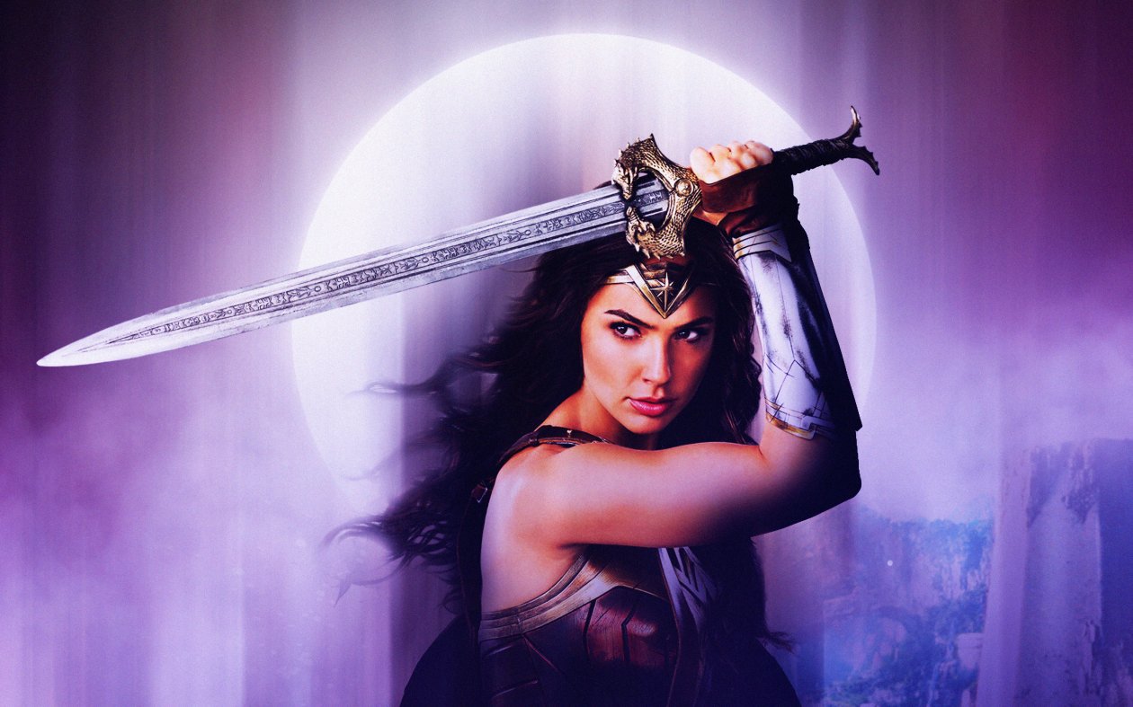 Wonder Woman Justice League 4k Fan Art