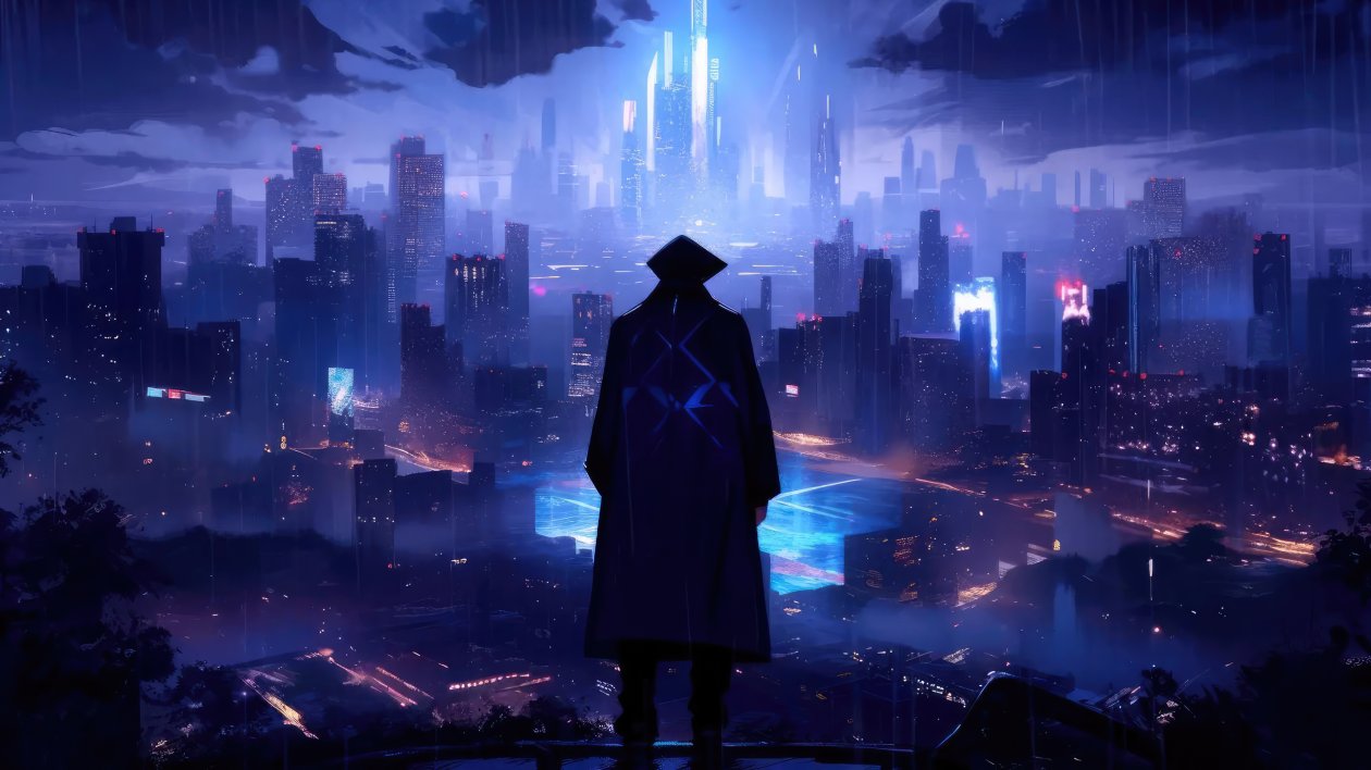 In Sky City Ambient 4k