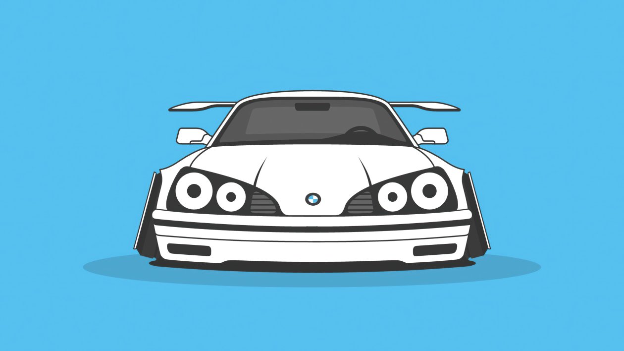 Bmw Illustration 4k