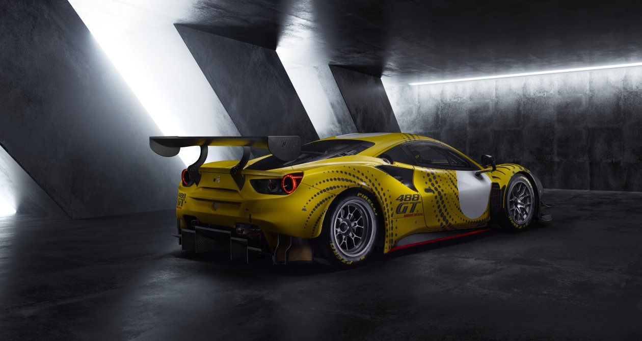 Ferrari 488 GT Modificata 2021 Rear 10k