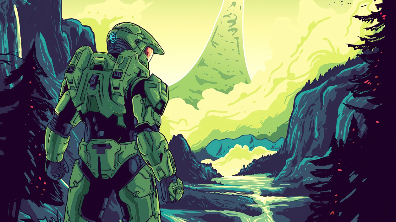 Halo Infinite 4k Artwork