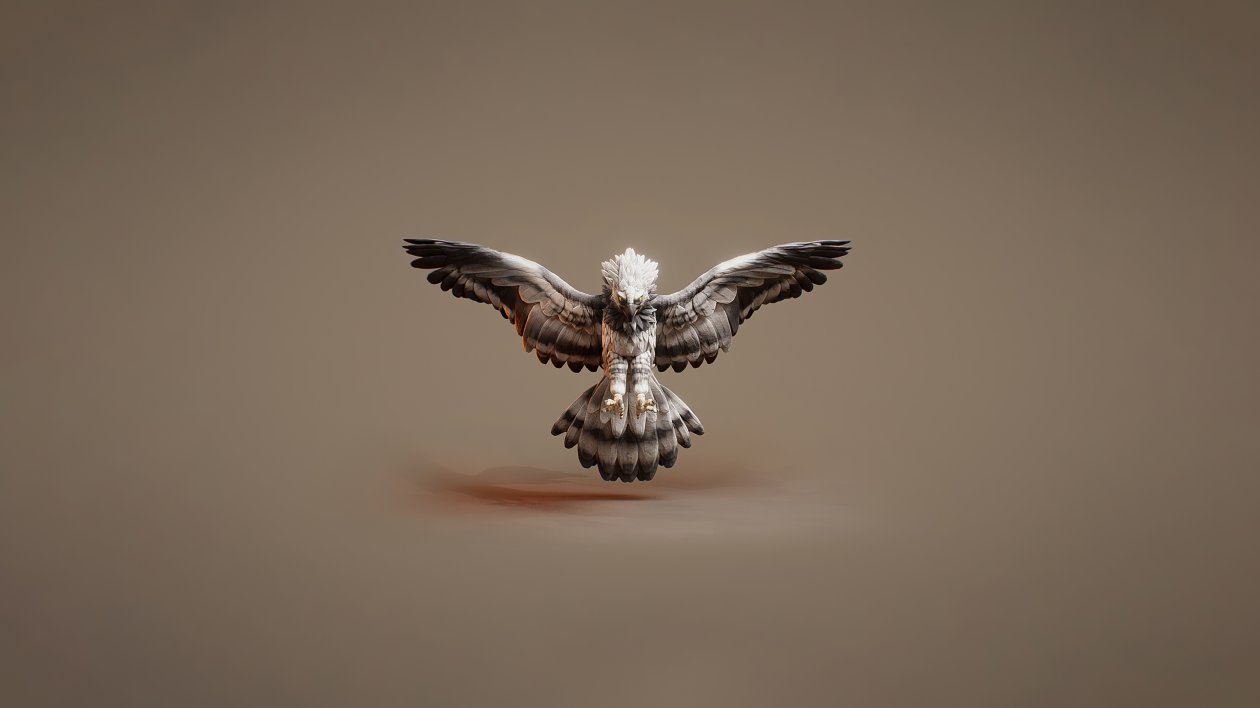 Owl 3d Graphic Art