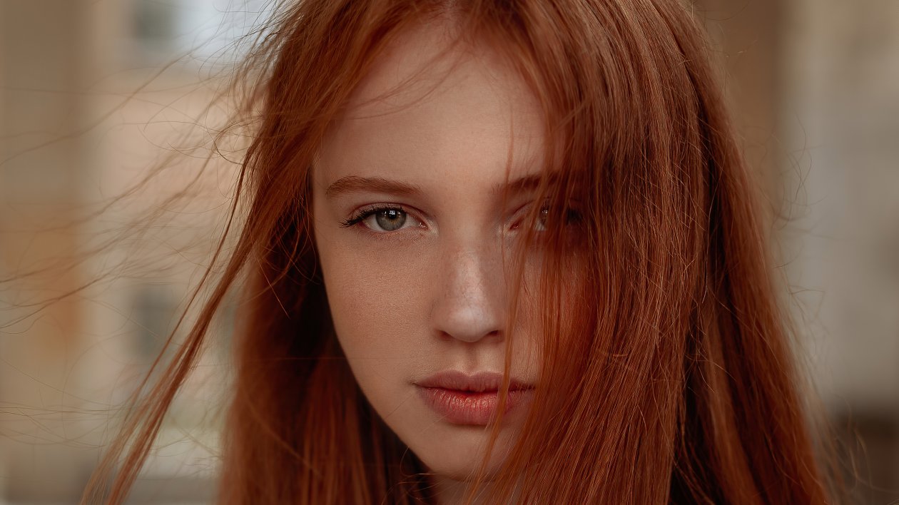 Magical Day Redhead Girl 4k