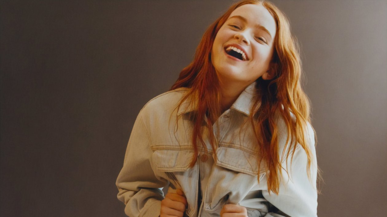 Sadie Sink Pull And Bear Photoshoot 2019
