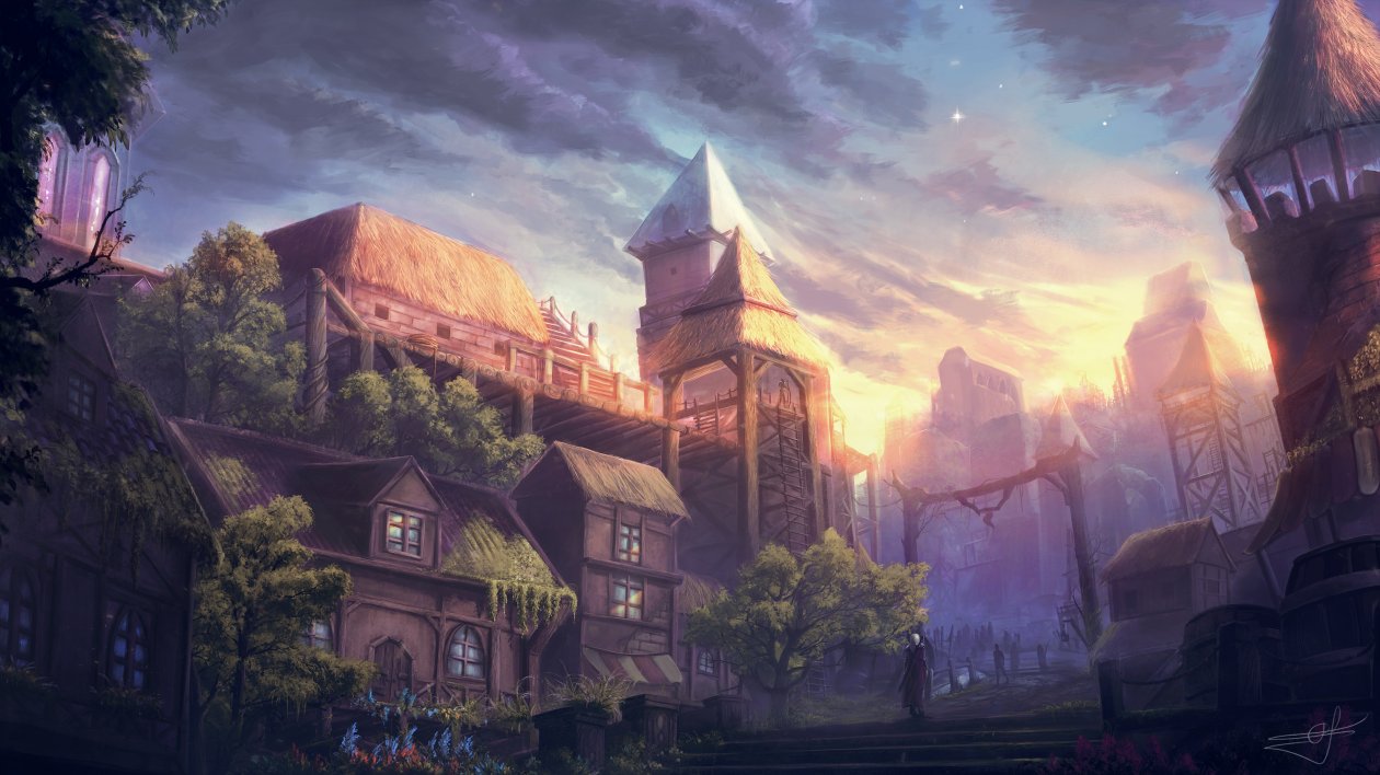 Old City Fantasy