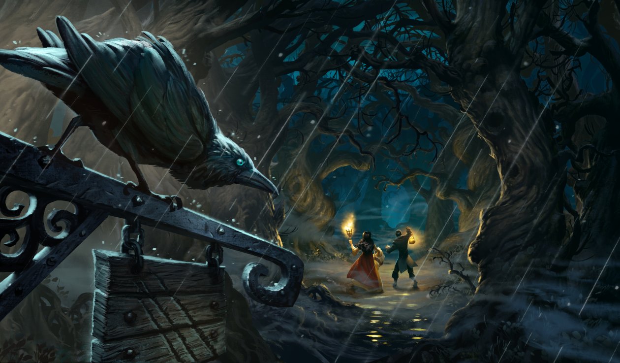 Hearthstone The Witchwood Key Art