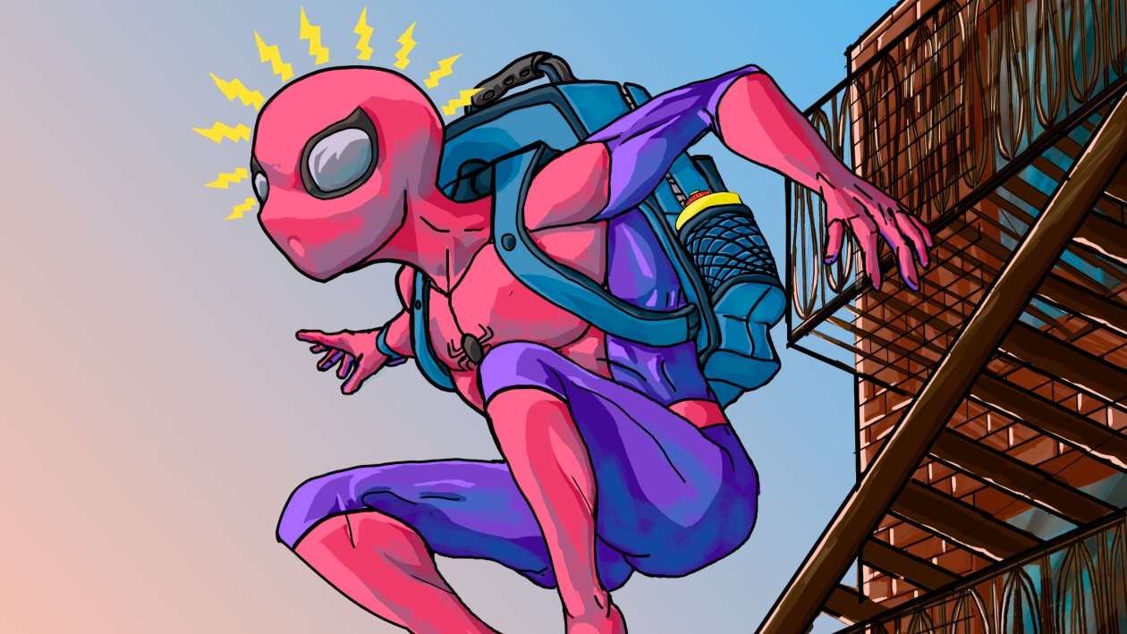 Spider Man Verse Art