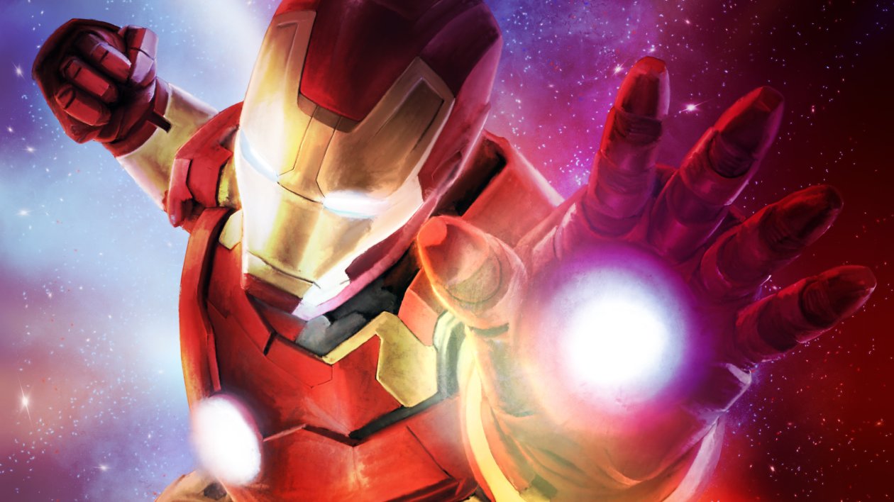 Iron Man Colorful Art