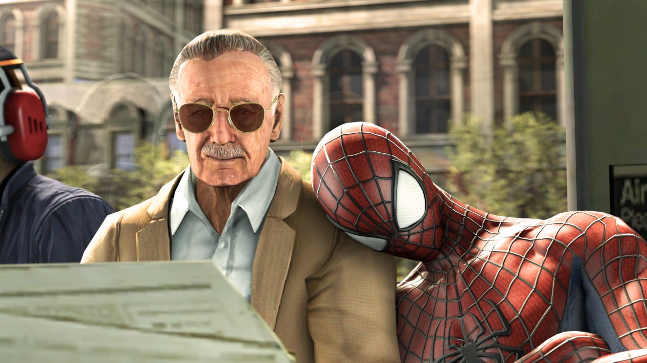 Stan Lee And Spiderman