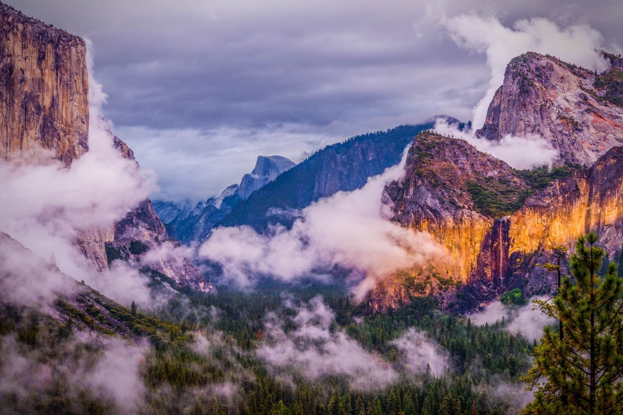 Yosemite National Park Clouds