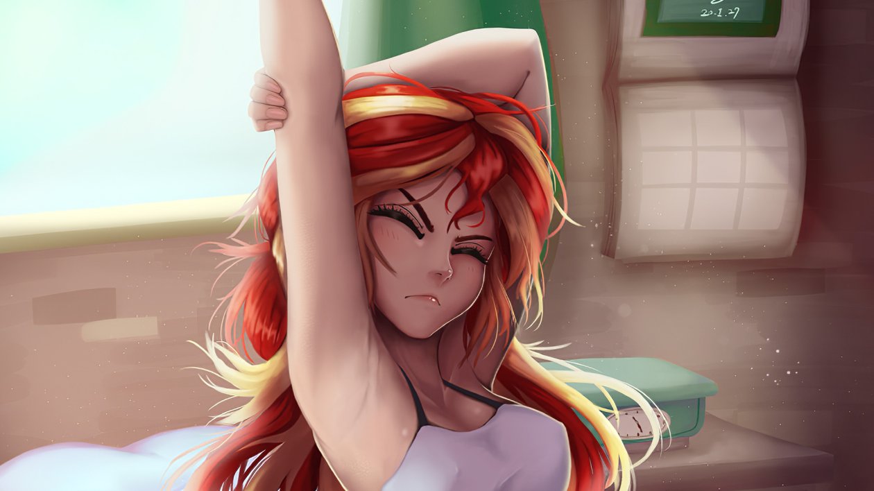 Yawning In Morning