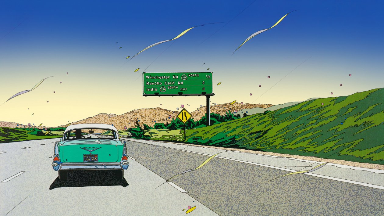 Passing Through Califronia 4k