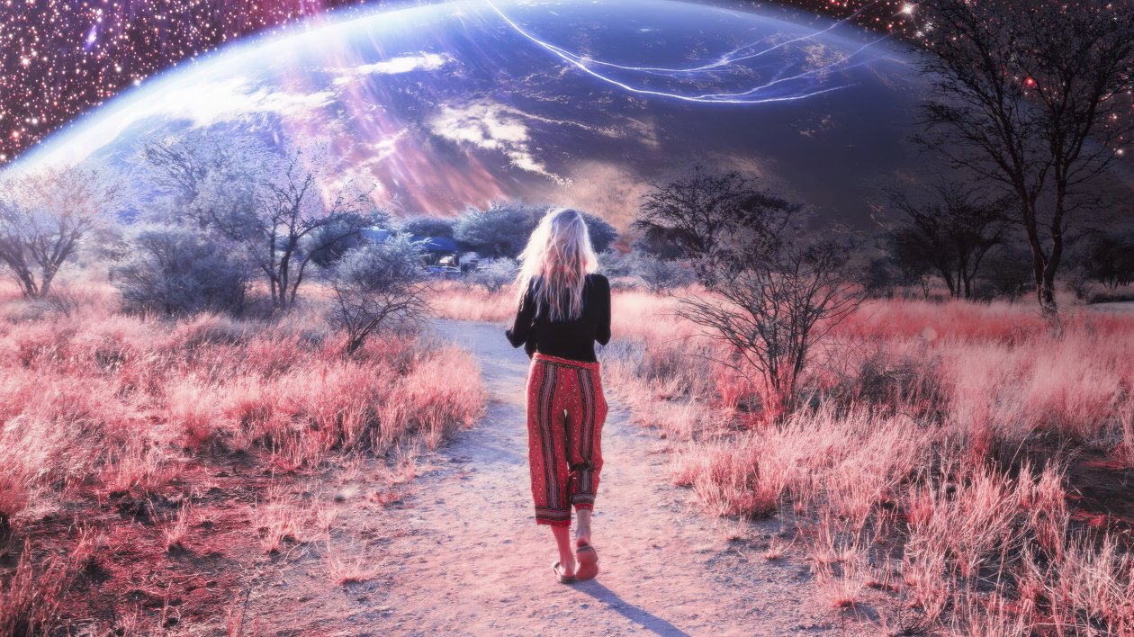 Walking Towards Galaxy Portal