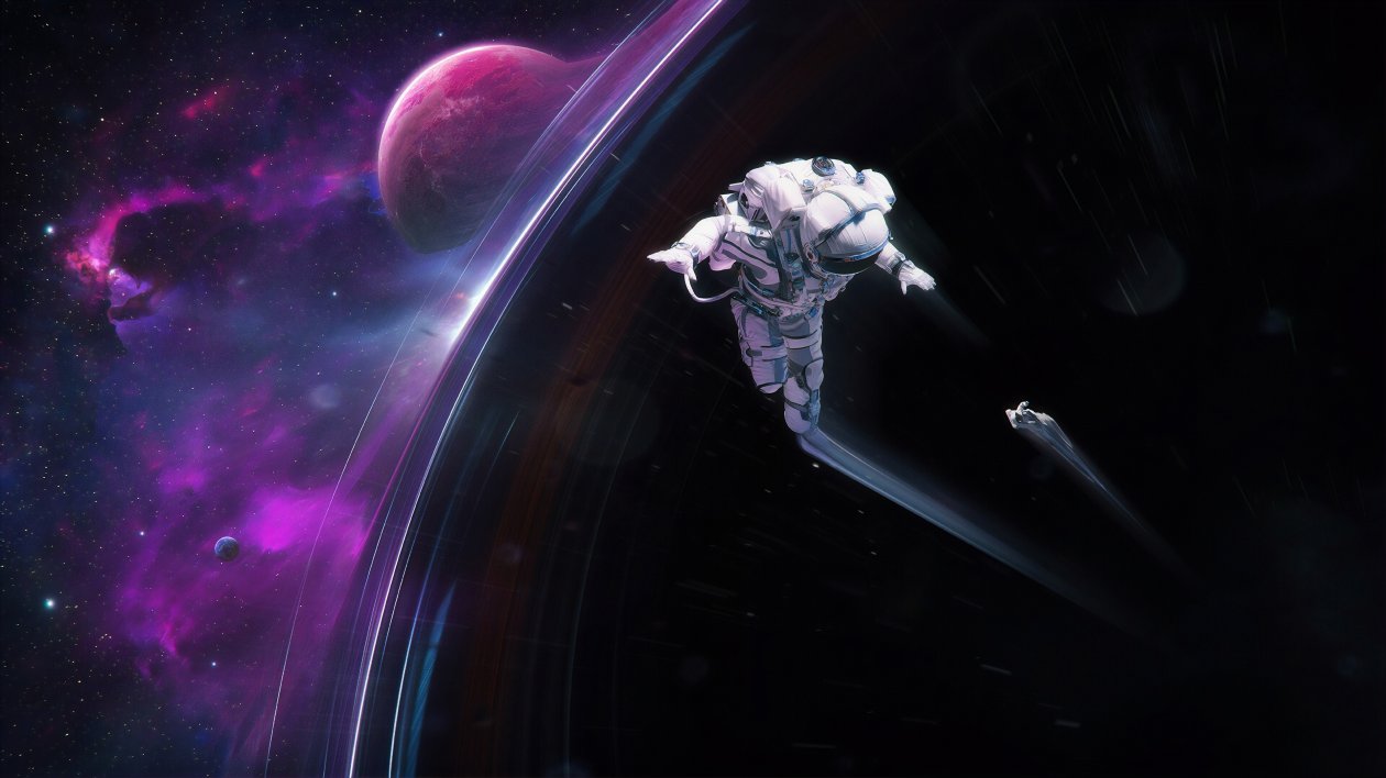 Into The Black Hole 4k