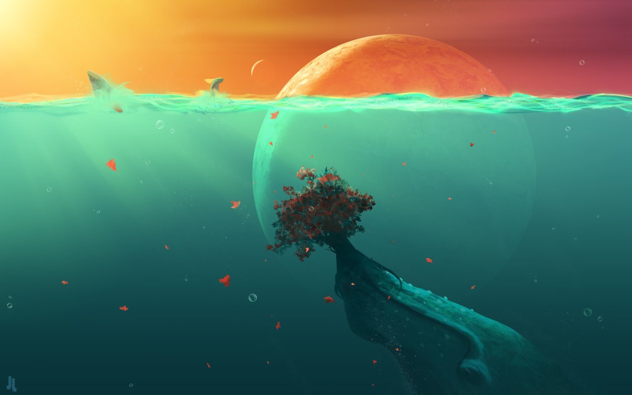 Deep Ocean Planet Fish
