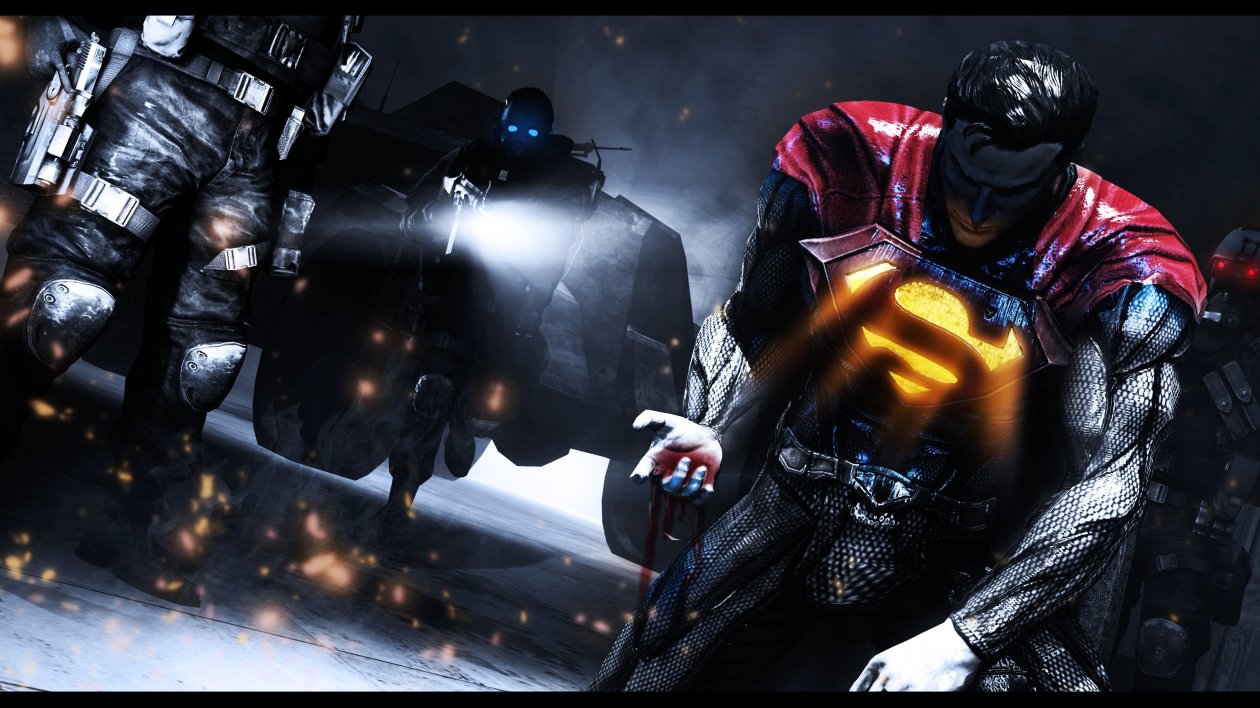 Superman Comic Art 4k