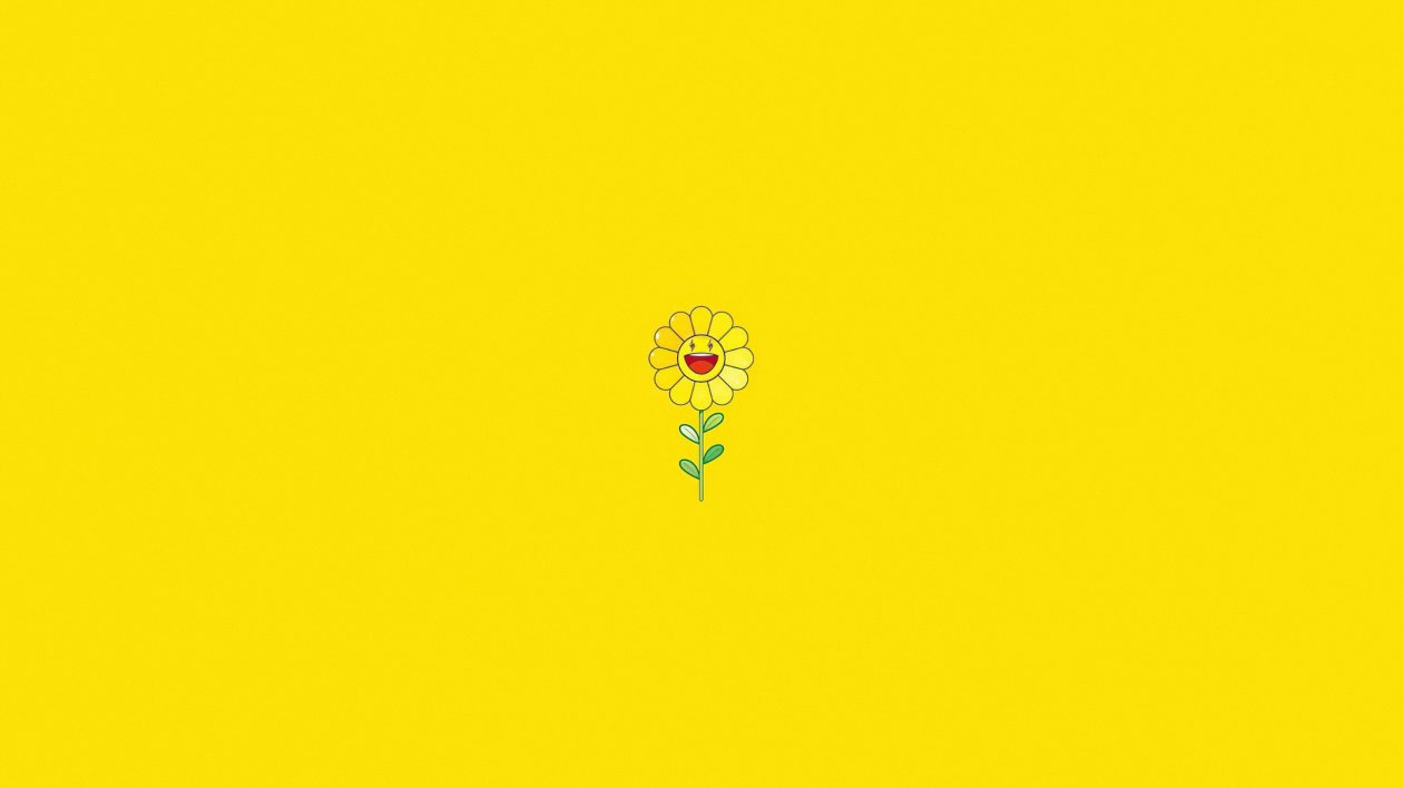 Yellow Sunflower Background