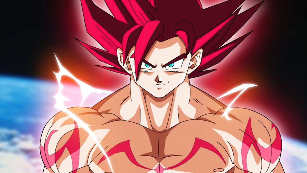Dragon Ball Super Goku Super Saiyan God 4k