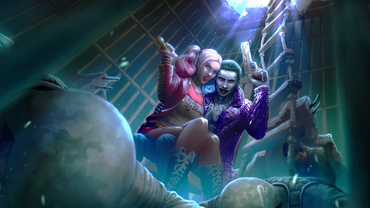 Harley Quinn And Joker4k