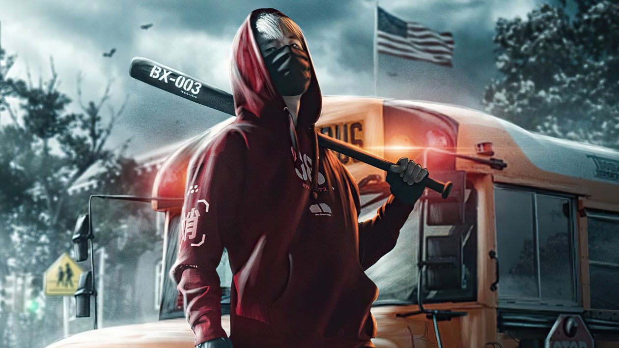 Boy With Slugger And Money 5k