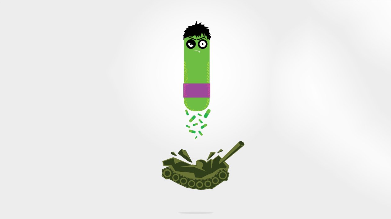Hulk As Capsule Minimal