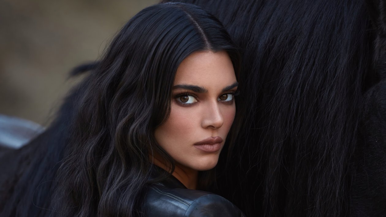 Kendall Jenner KKW Fragrance Photoshoot