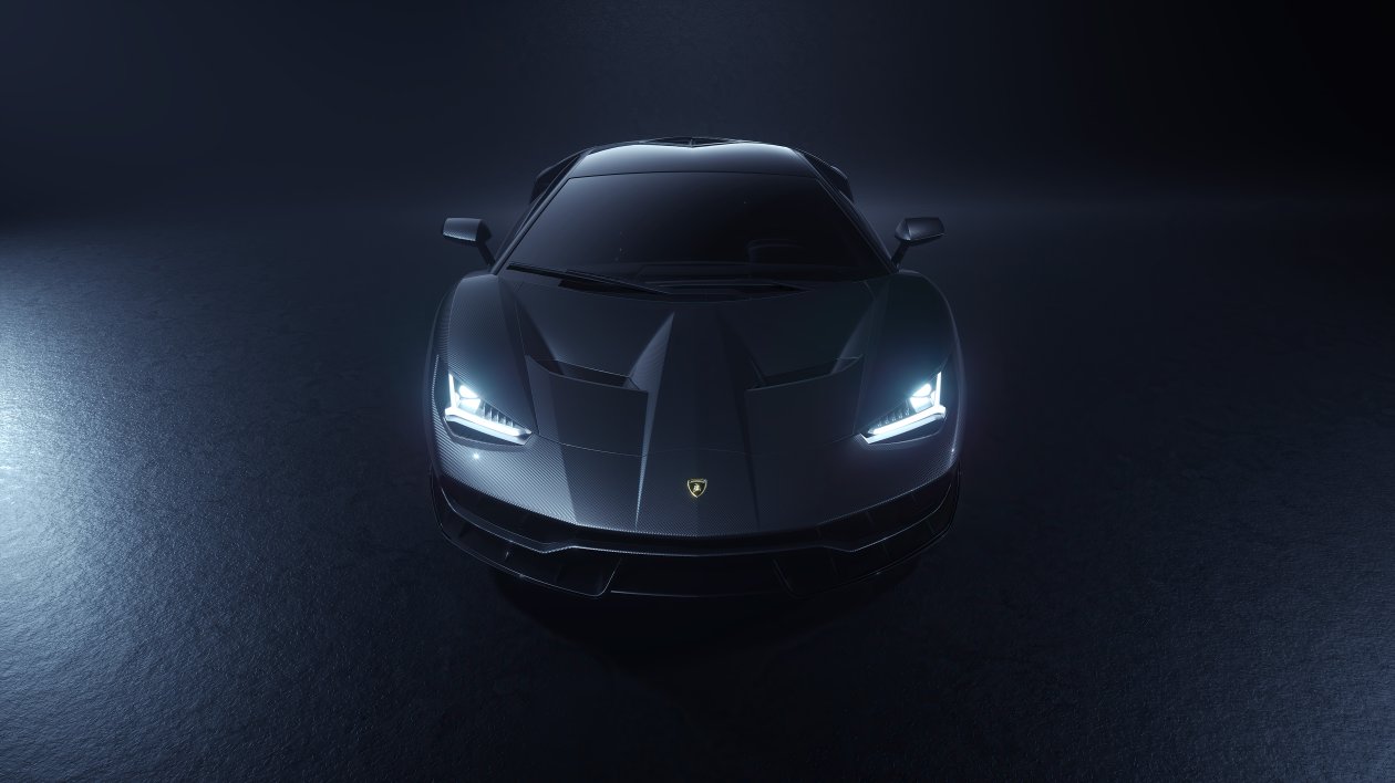 Lamborghini Centenario Grey Front 5k
