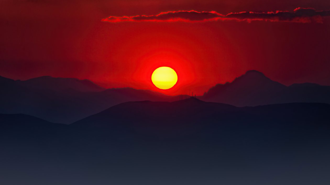 Burning Mountain Sunset 5k