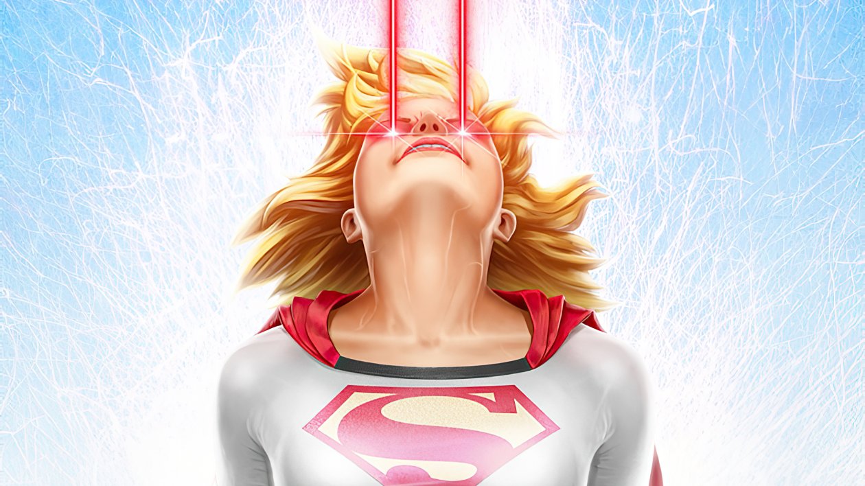 Supergirl Laser Eye