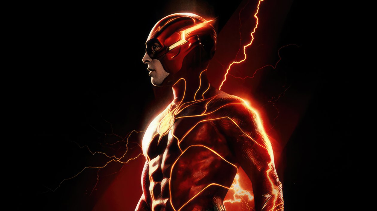 The Flash Movie Poster 4k