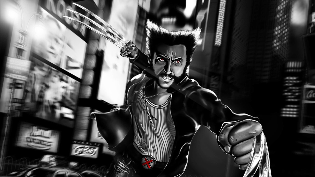 X Men Wolverine Original Cover Concept Illustration