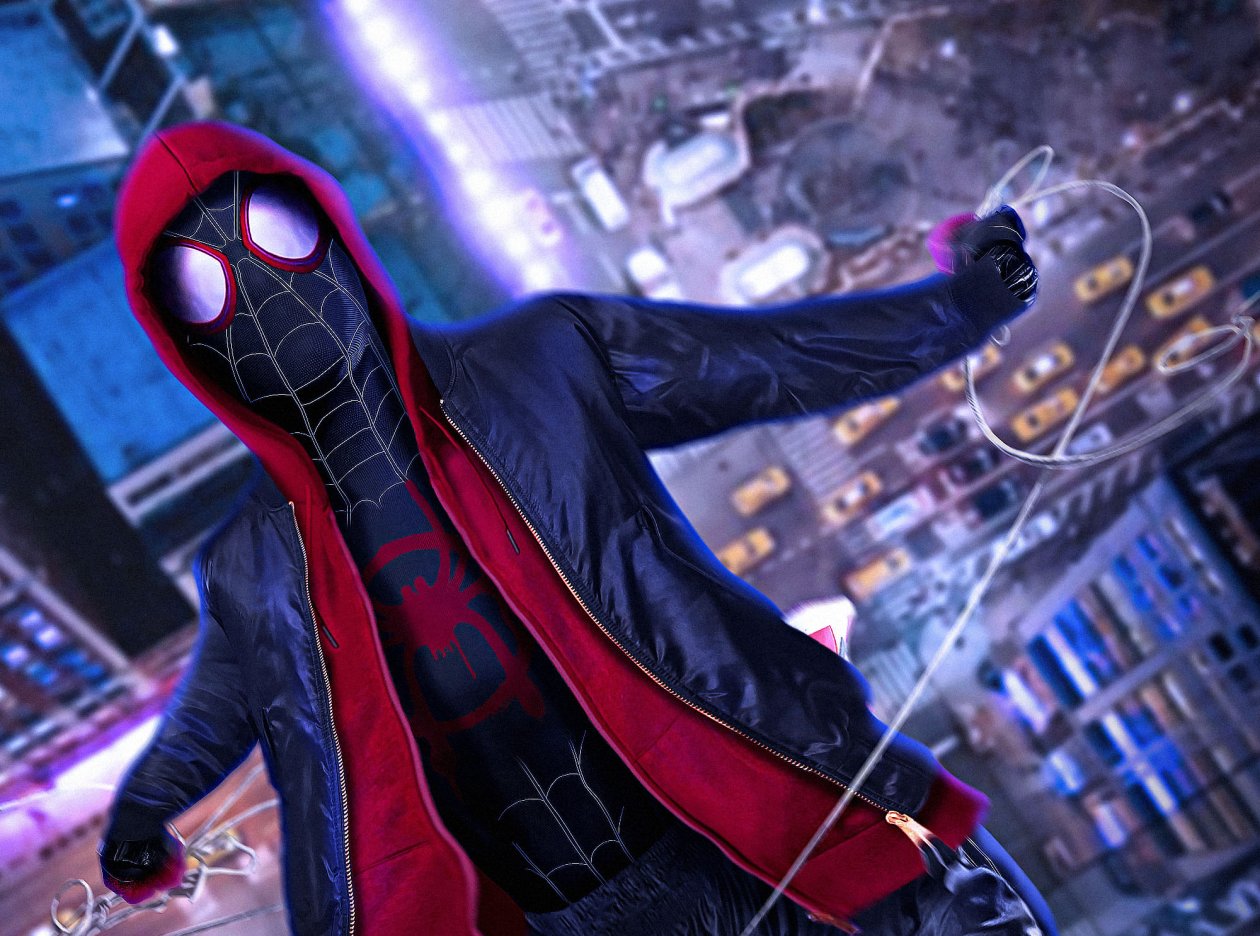 SpiderMan Into The Spider Verse Movie Cosplay