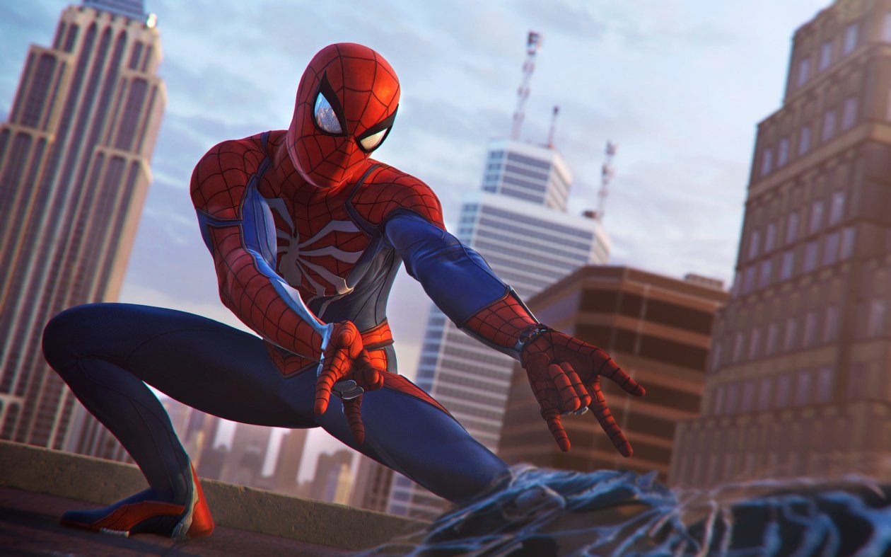 Spiderman PS4 Pro Video Game