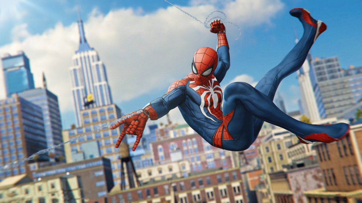 Spiderman 2018 Ps4 Game 4k