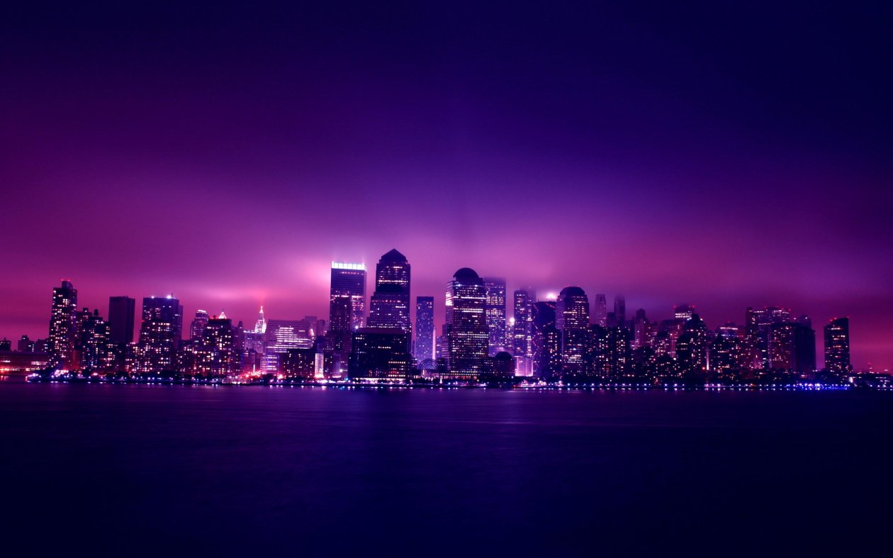 Aesthetic City Night Lights