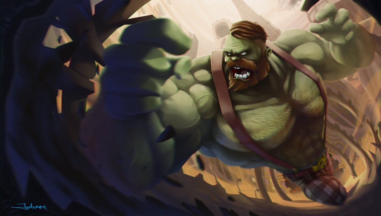 Bearded Steampunk Hulk